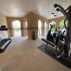 Fitness Rooms Overlooks Palm Ave. and Mt. Rubidoux